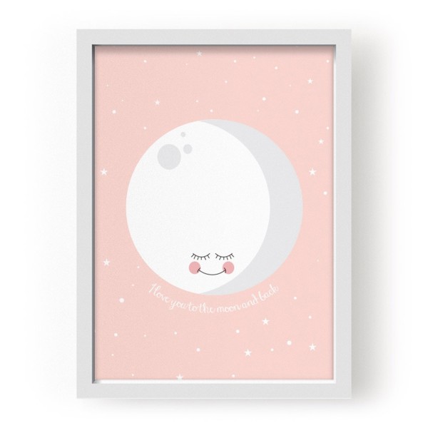 Pink Moon print