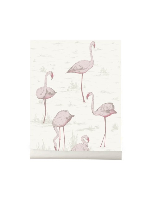 Gemalt Flamingos Cole and Son