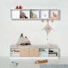 Cajon 2x Blanco/Roble de Oliver Furniture