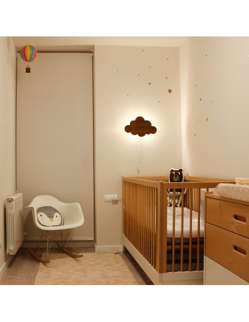 Children's room White and Natural Wood