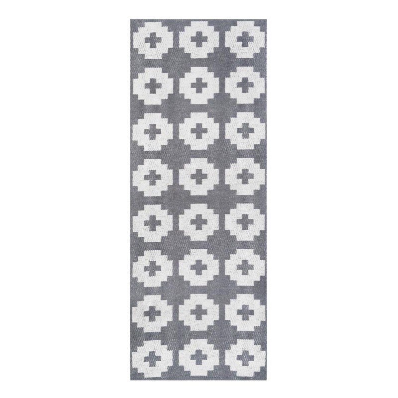 Vinyl Carpet Flower Gray BRITA SWEDEN