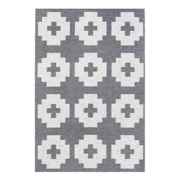 Vinyl Carpet Flower Gray BRITA SWEDEN