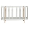 White wooden baby cribs Wood Oliver furniture