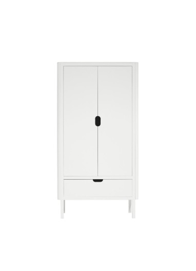 The Sebra Wardrobe double door white