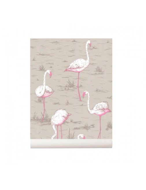 Gemalt Flamingos Cole and Son Kollektion New Contemporary
