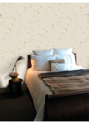 Stars Wallpaper natural Cole and Son