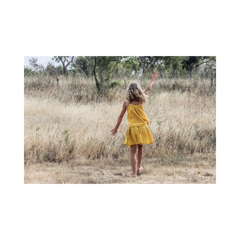 Tutu cotton skirt Sunflower Yellow Numero74