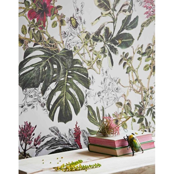 Summer Tropical Bloom wallpaper Sian Zeng
