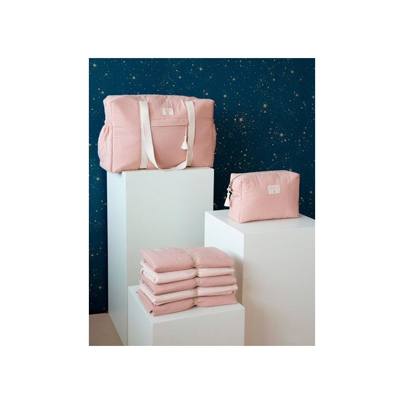 Opera waterproofMaternity Bag Dream Pink Nobodinoz