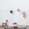 Colgador ropa infantil 125cm White Oliver Furniture