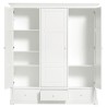 Armoire trois portes blanches Seaside OLIVER FURNITURE