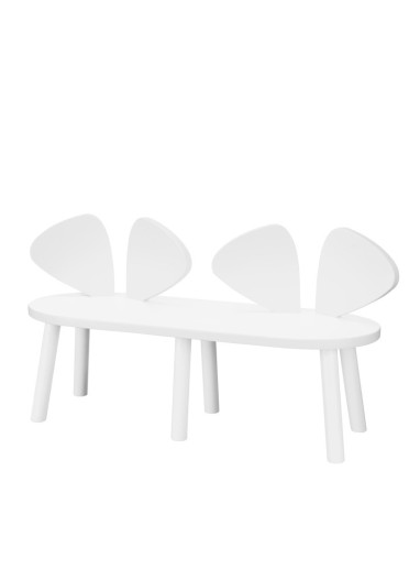 Mouse Bench White Nofred