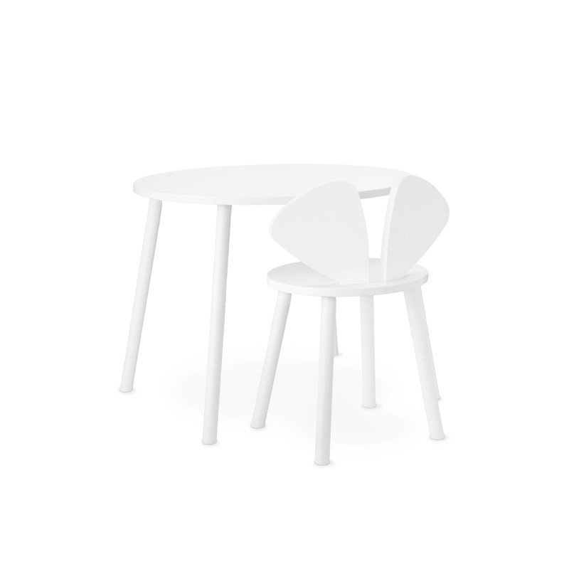 Mouse Chair White Nofred