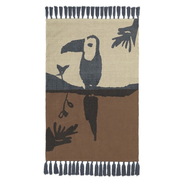 Toucan Brown Rug Nofred