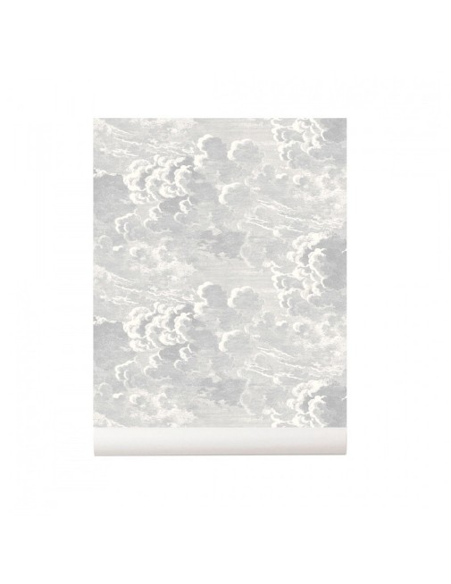 Nuvolette Wallpaper Soft Grey Cole and Son