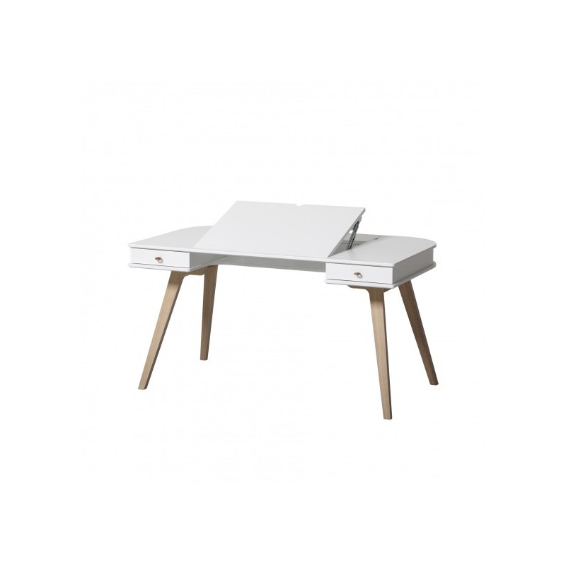 Desk 66 cm Wood Oliver Furniture