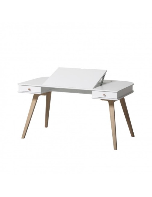 Desk 66 cm de bois Oliver Furniture