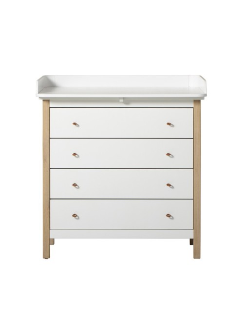 Wood Changing Table accessory for Chest of Drawers oliver FURNITURE