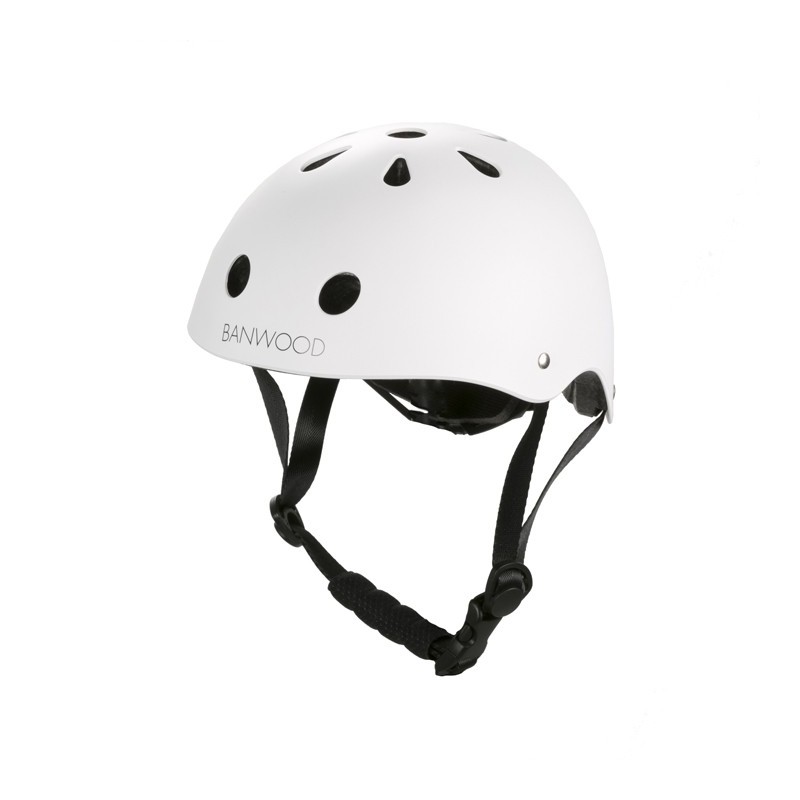 Helmet White Banwood
