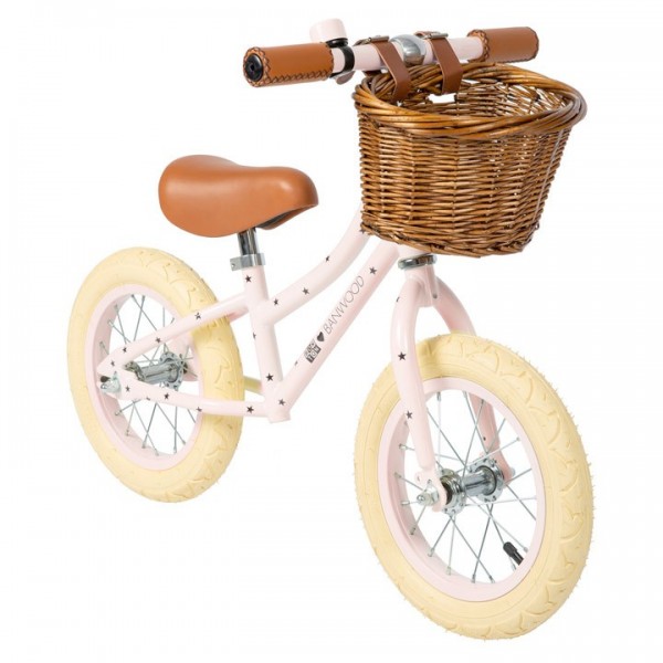 Bicicleta sin pedales First Go Bonton Pink Banwood