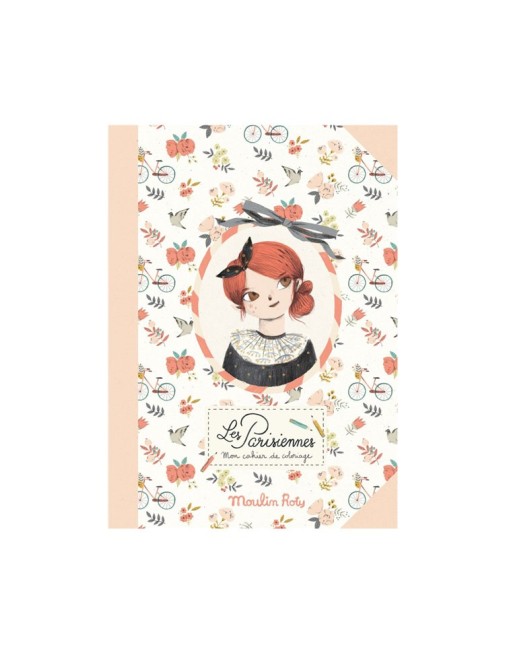 Cuaderno para colorear Las Parisinas Moulin Roty