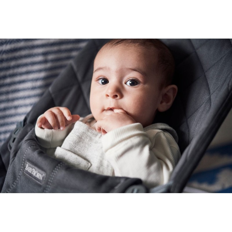 Bouncer Bliss Cotton Anthracite BabyBjorn