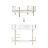 Bed/junior bed to bunk bed, white Oliver Furniture