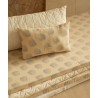 Laurel cushion 22x35 Blue Gatsby / Cream