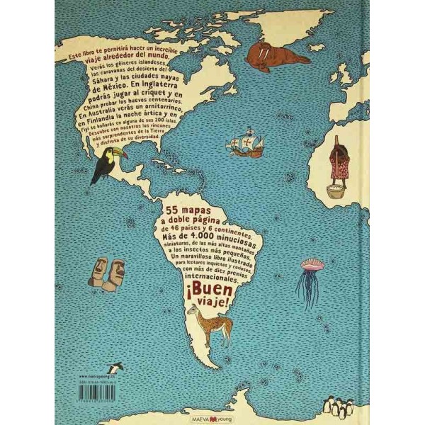 Libro "Atlas del Mundo" Maeva