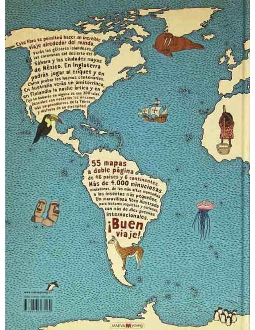 Buch „Atlas der Welt“ von Maeva
