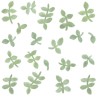 Vinilos Infantiles hojas acuarela verde Tresxics