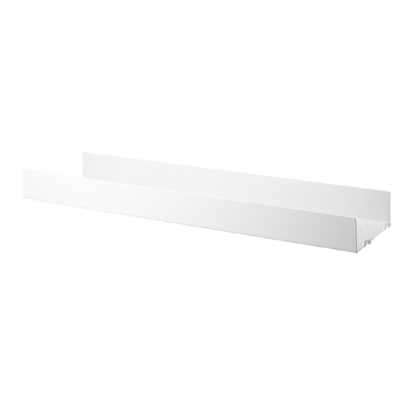 Shelf metal 78x20 cm White String®  Furniture