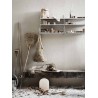Shelf metal under 58x20 cm White String® Furniture
