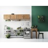 Cabinet con puerta batiente 58x30 cm Roble String® Furniture