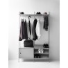 Cabinet with swing door 58x30 cm Light gray String® Furniture