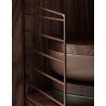 Pack 2u Panel de suelo 200x30 cm Marrón String® Furniture