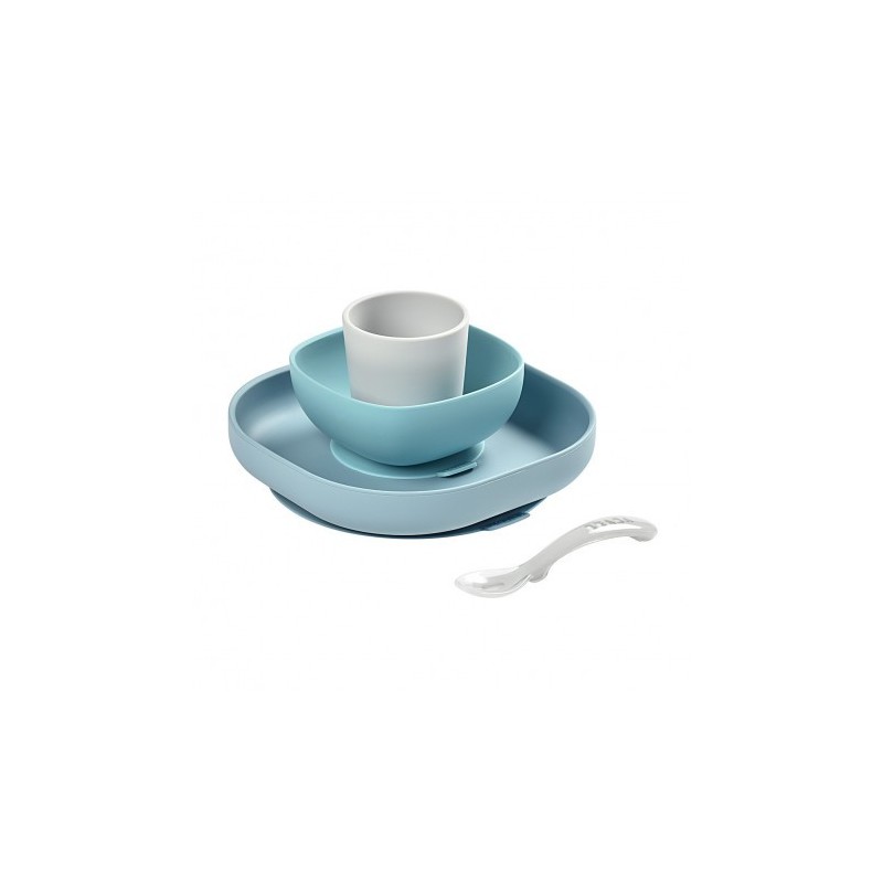 Silicone Tableware with Suction Cup Jungle Béaba