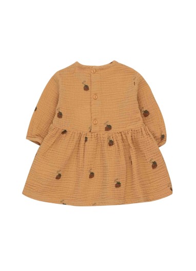Vestido Baby Tiny Cabin Toffee Tinycottons