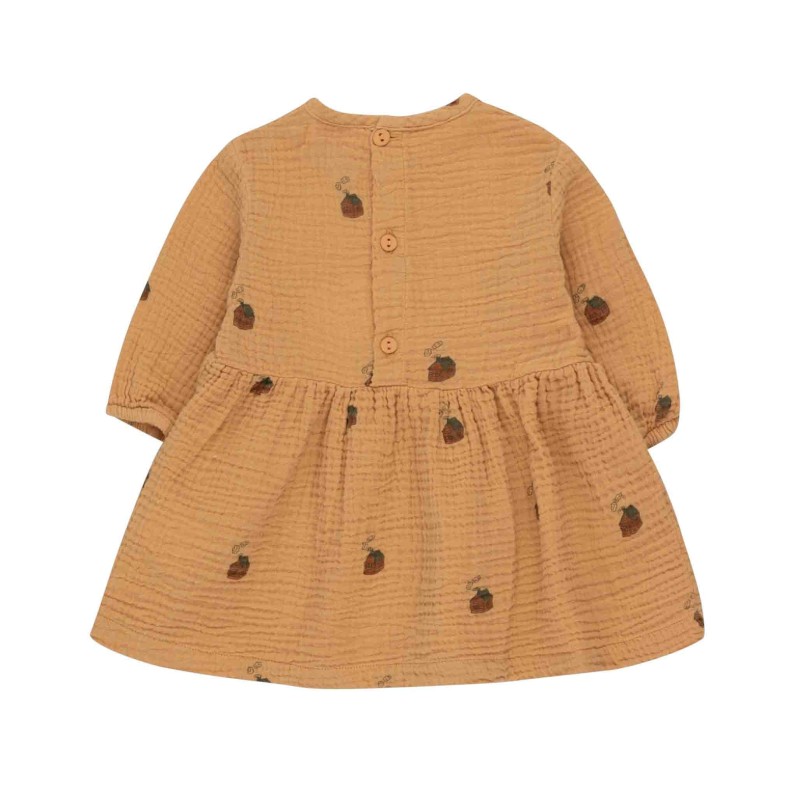 Baby Tiny Cabin Toffee Tinycottons Kleid