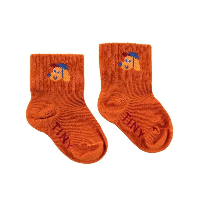 Dog Quarter Socks Tinycottons