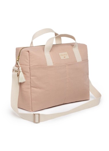 Bolso cambiador impermeable Gala Misty Pink Nobodinoz