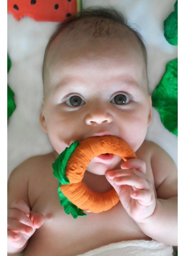 Cathy the Carrot teether