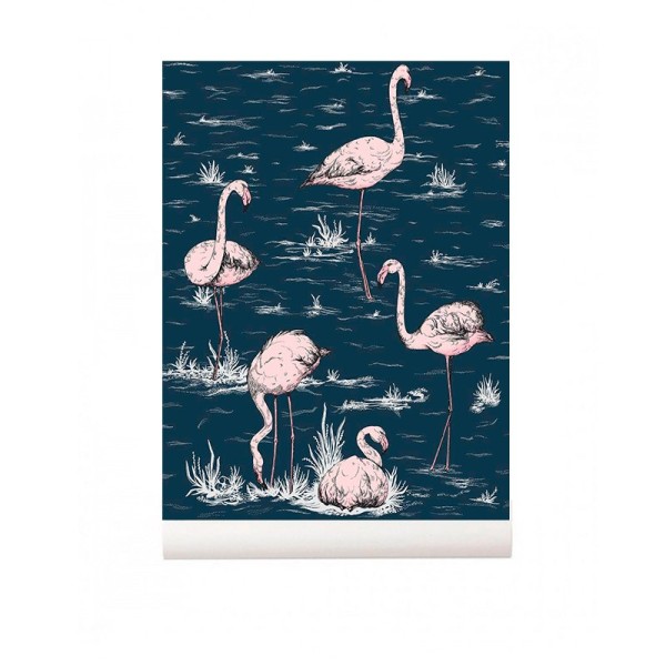 Papier Peint Flamingos...