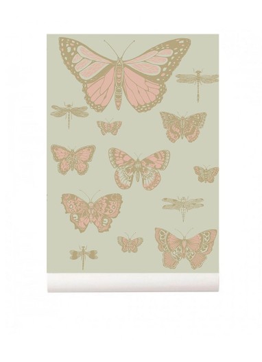 Papel pintado Butterflies &...