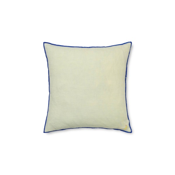 Contrast Linen Cushion...