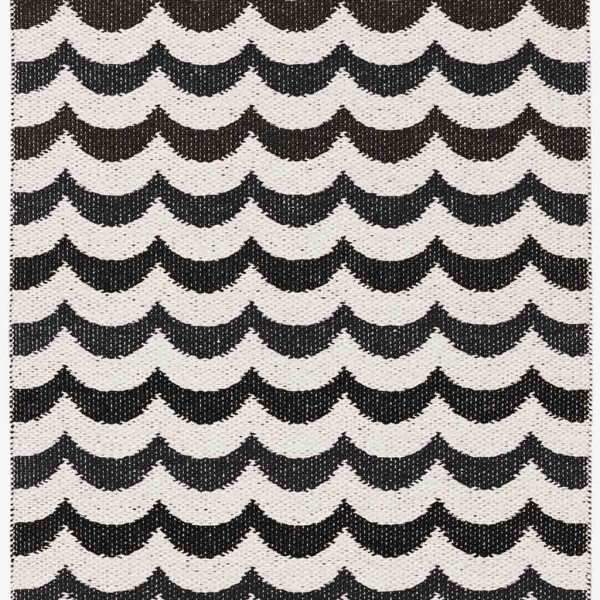 Black Ocean Vinyl Carpet 70x300 BRITA SWEDEN