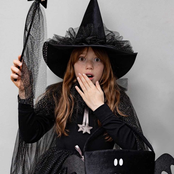 Esmerelda ruffle witch Hat
