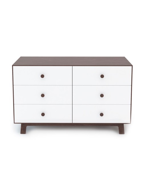 Merlin Chest of 6 Drawers Walnut Oeuf