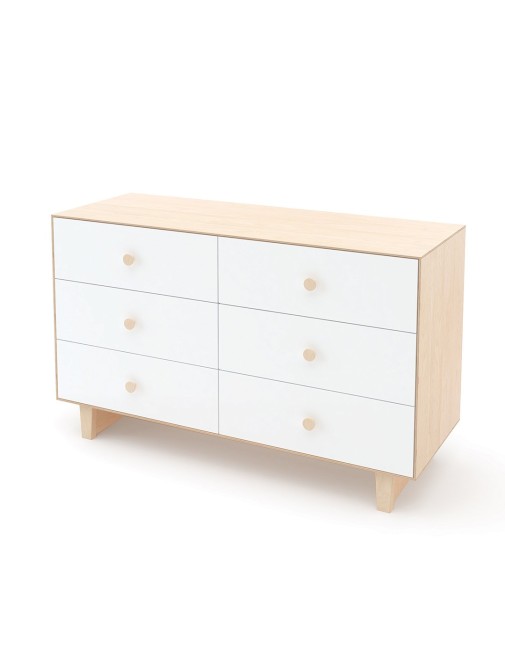 Merlin Chest of 6 Drawers Birch Oeuf